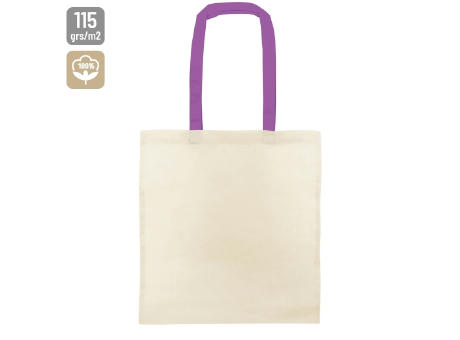 <p>BOLSA DE ALGODÓN ASA COLOR 