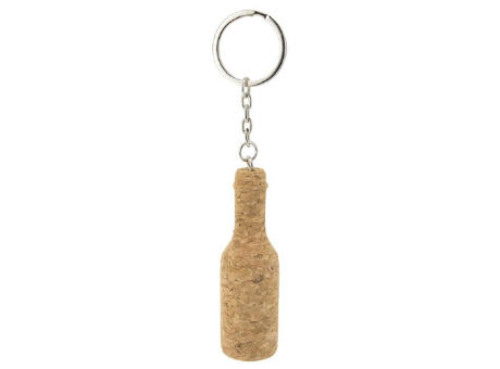 LLAVERO CORCHO BOTELLA TRIDIMENSIONAL 