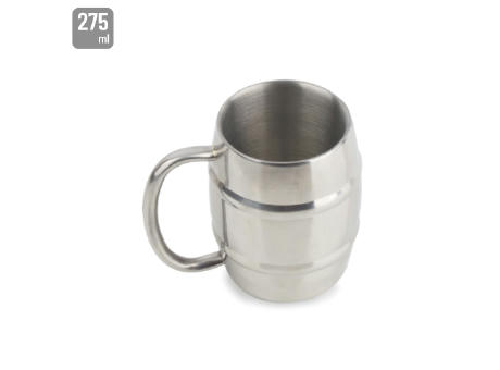 JARRA ACERO INOXIDABLE DOBLE CAPA 275ML 