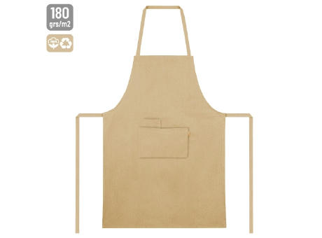 DELANTAL ALGODÓN RECICLADO 180 G"MITCHEL" 