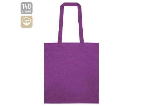 BOLSA DE ASA ALGODON LILA