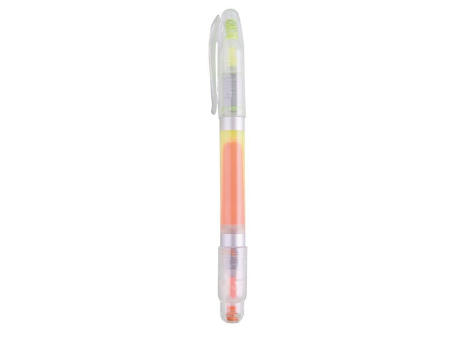 MARCADOR DOBLE NARANJA/AMARILLO "WICKY"