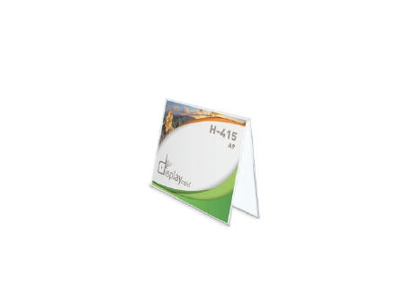 PORTAGRAFICA PVC DUO HORIZONTAL A9 