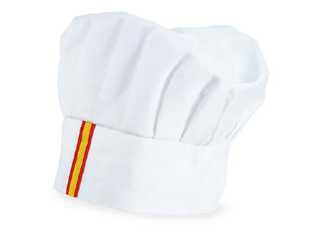 GORRO COCINERO BANDERA BLANCO "RONCER"