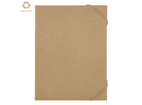 CARPETA RECICLADA CON GOMAS 