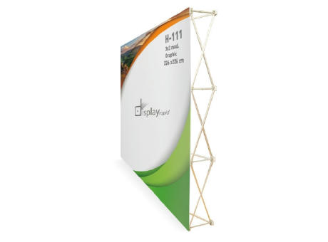 POP UP VELCRO 3x3 CON TROLLEY 