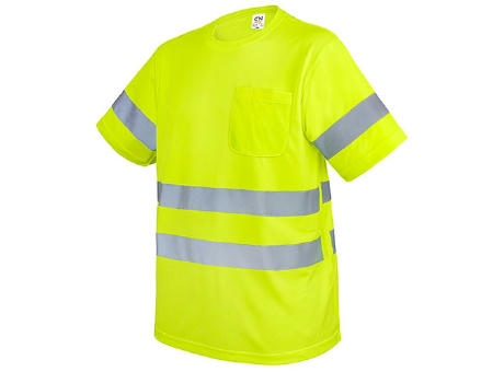 CAMISETA CON BOLSILLO Y BANDAS REFLECTANTES "KRZ"