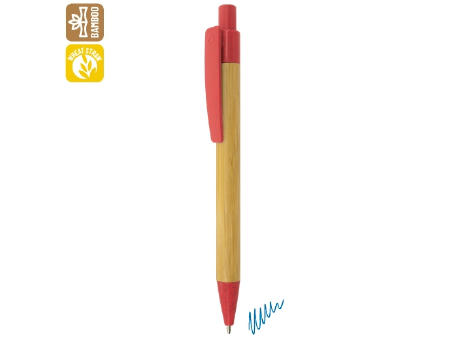 BOLIGRAFO DE BAMBU Y FIBRA DE TRIGO 