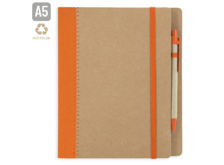 CUADERNO A5 CARTON RECICLADO 