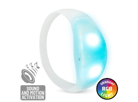 BRAZALETE VIP LUMINOSO LED RGB 