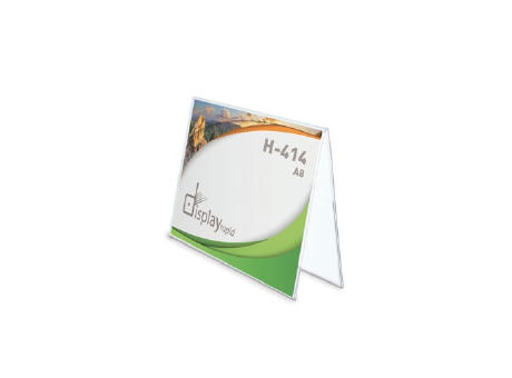 PORTAGRAFICA PVC DUO HORIZONTAL A8 