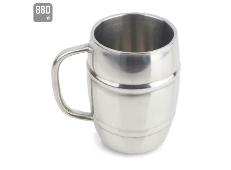 JARRA ACERO INOXIDABLE DOBLE CAPA 880ML 