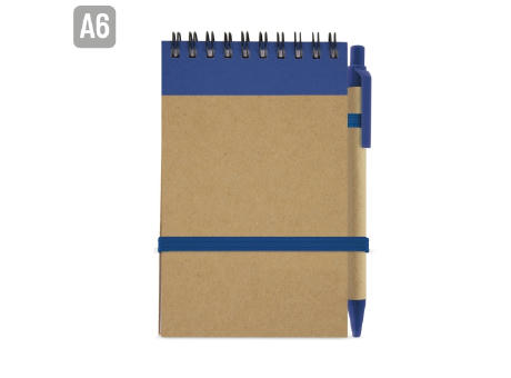BLOC DE NOTAS CON BOLIGRAFO RECICLADO 