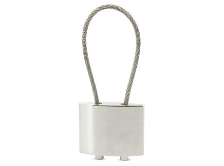LLAVERO CANDADO METALICO
