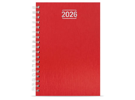 AGENDA ANILLA METALIZADA 