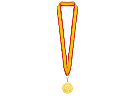 MEDALLA DE ORO "OLIMPIA" LANYARD ESPAÑA