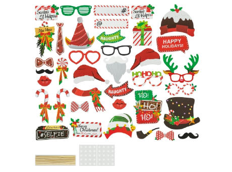 SET PHOTOCALL NAVIDEÑO (38 PCS)