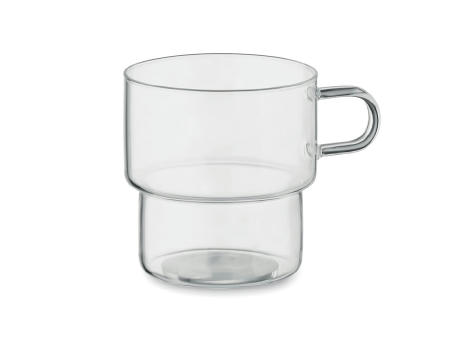 Taza de borosilicato. 300ml