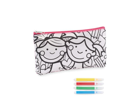 Estuche con rotuladores