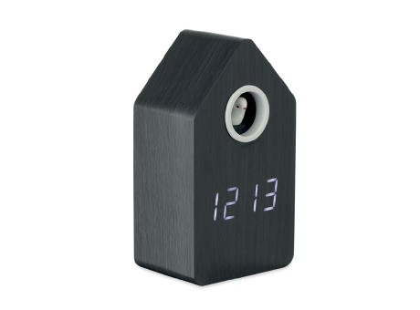 Reloj despertador de MDF