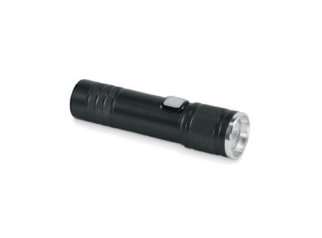 Linterna luz COB recargable