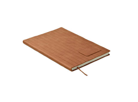 Cuaderno A5 en PU ahumado