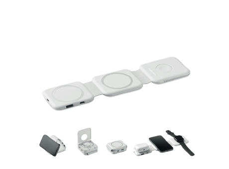 Base de carga plegable 3 en 1