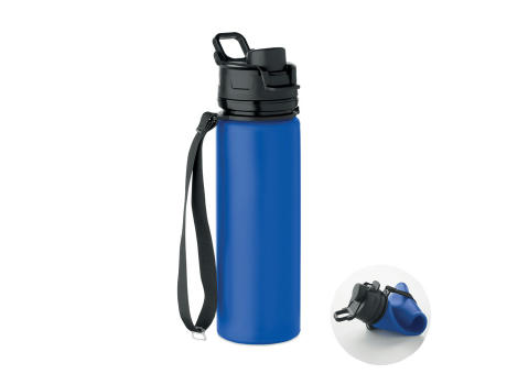 Botella de silicona plegable