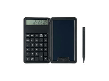 Calculadora con tableta LCD