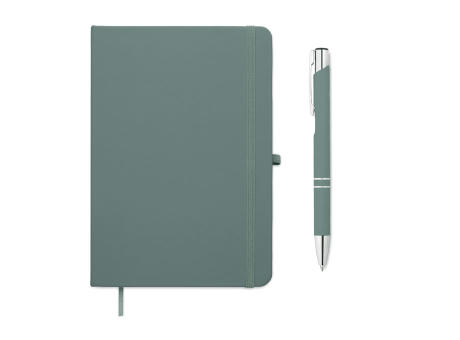 Set libreta A5 PU y boligrafo