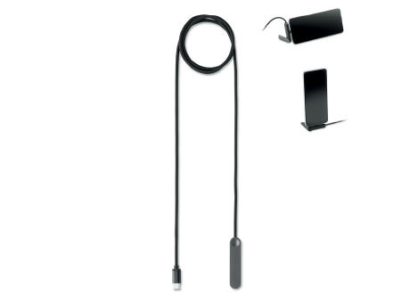 Cable USB-C 60W con soporte