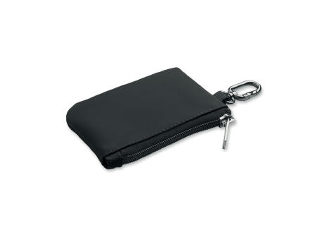Cartera llavero PU y mosquetón