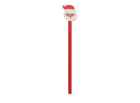 Lápiz Navidad goma de borrar