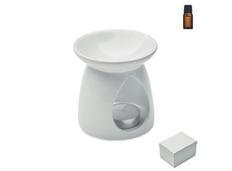 Quemador de vainilla con vela