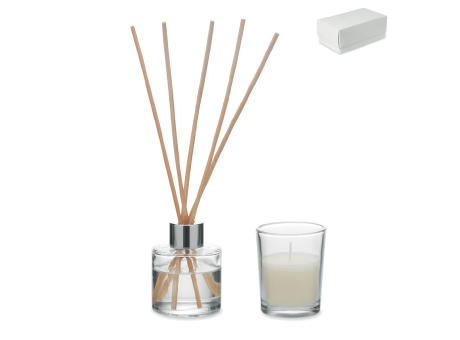 Set vela y difusor de vainilla