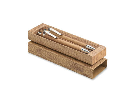 Set de madera de acacia