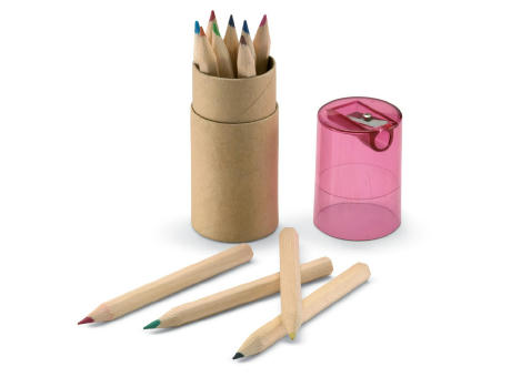 12 lápices de colores