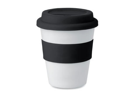 Vaso PP con tapa de silicona