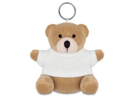 Llavero con osito de peluche