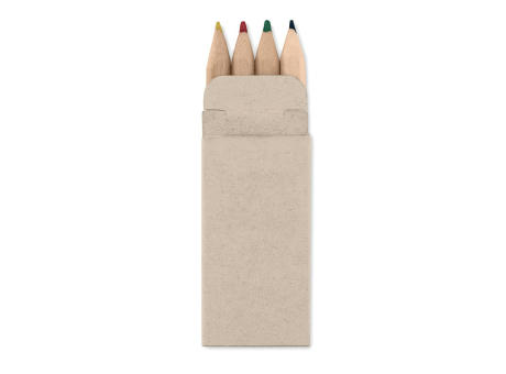 4 lápices de colores