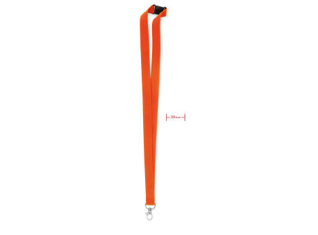 Lanyard hebilla mosquetón 20
