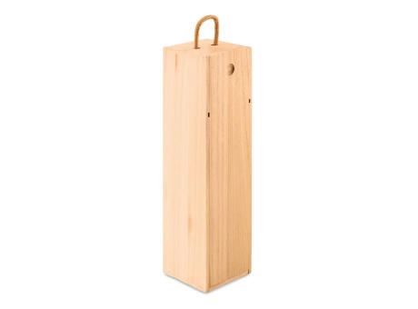 Caja de vino de madera