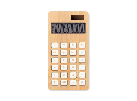 Calculadora bambú de 12 dígitos
