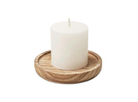 Porta velas madera