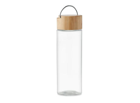 Botella  500 ml tapa de bambú