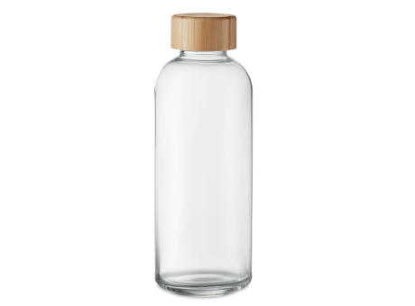 Botella 650 ml tapa de bambú