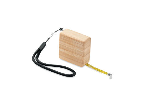 Cinta métrica de bambú 1m