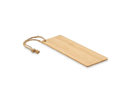 Marcapáginas de bambú