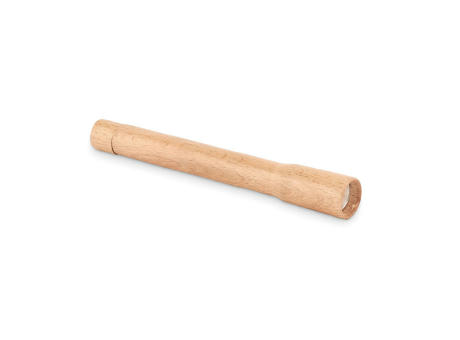 Linterna de madera con luz COB