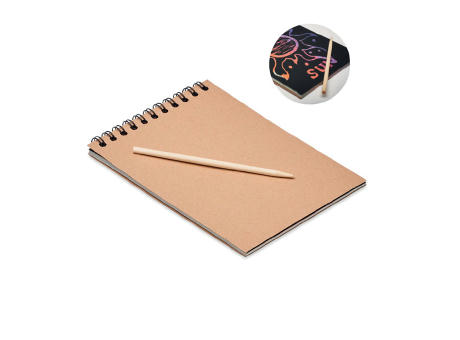 Libreta de papel para rayar